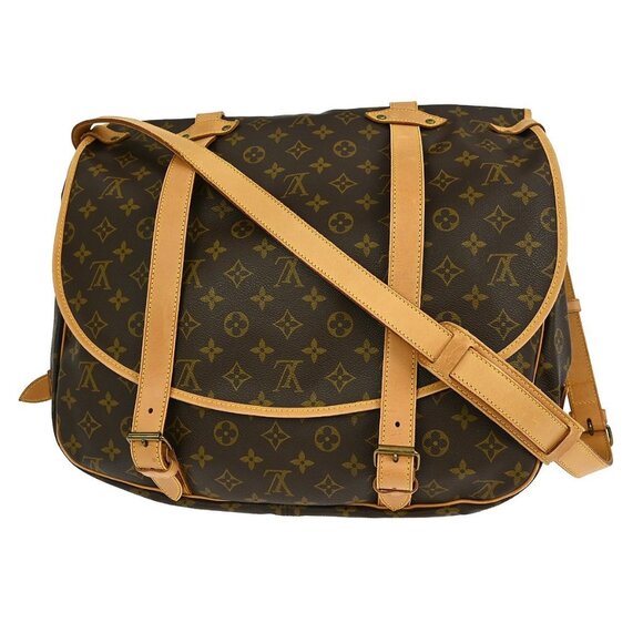 Louis Vuitton Monogram Saumur 43 Messenger Bag M42252 FH0910 KQ00229 - Picture 2 of 11